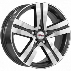 Диск колесный 17 литой IFREE Rebel (КС913) Блэк Джек