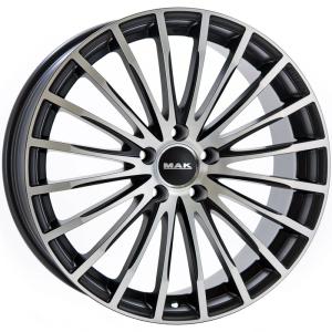 Диск колесный 17 литой MAK Fatale Ice Black