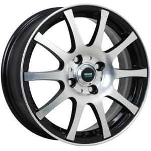 Диск колесный 15 литой MEGAMI MGM-2 BKF