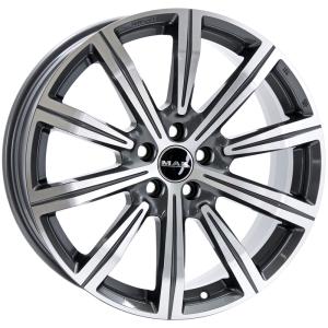 Диск колесный 19 литой MAK Birmingham Gun Met-Mirror Face